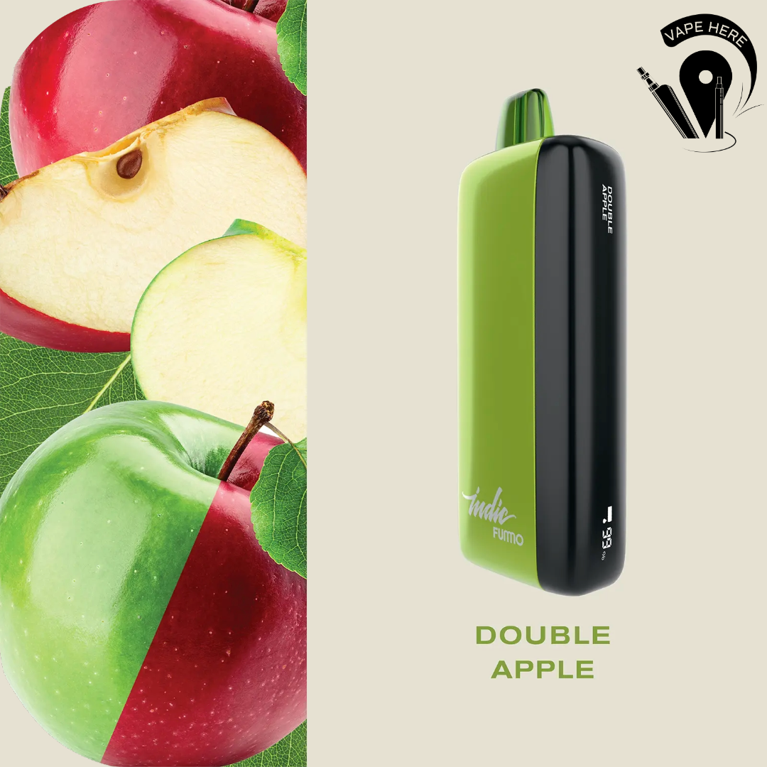 Fummo Indic 12000 Puffs Disposable Vape Double Apple UAE Sharjah