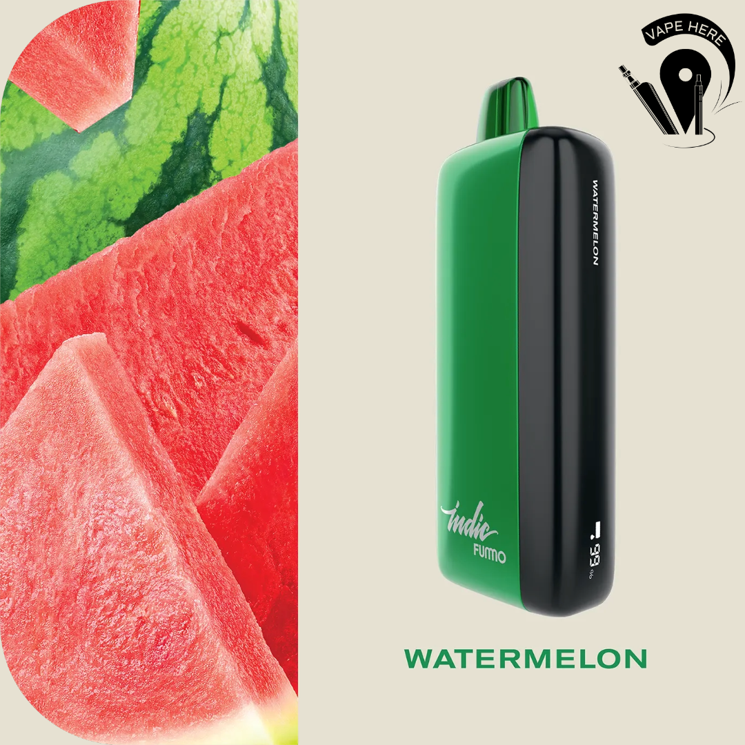 Fummo Indic 12000 Puffs Disposable Vape Watermelon UAE Umm Al Quwain