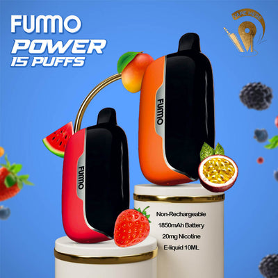 Fummo Power 15K Puffs Disposable Vape (Non-Rechargeable) UAE Abu Dhabi