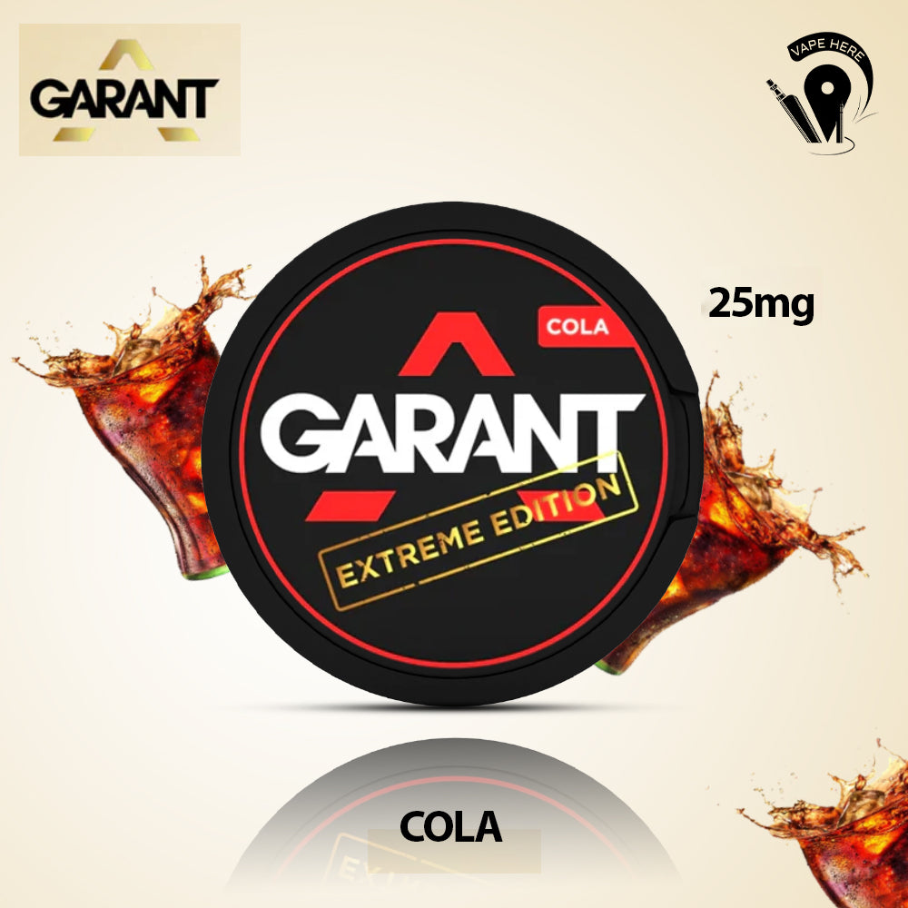 GARANT Nicotine Pouches Cola Extreme Edition UAE Dubai