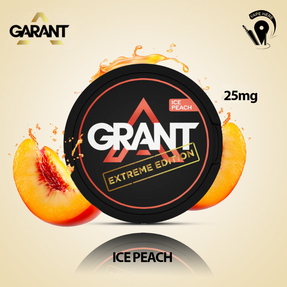 GARANT Nicotine Pouches Ice Peach UAE Umm Al quwain