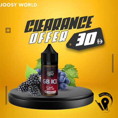 GB Ice 30ml Saltnic by Jossy World UAE AL AIN