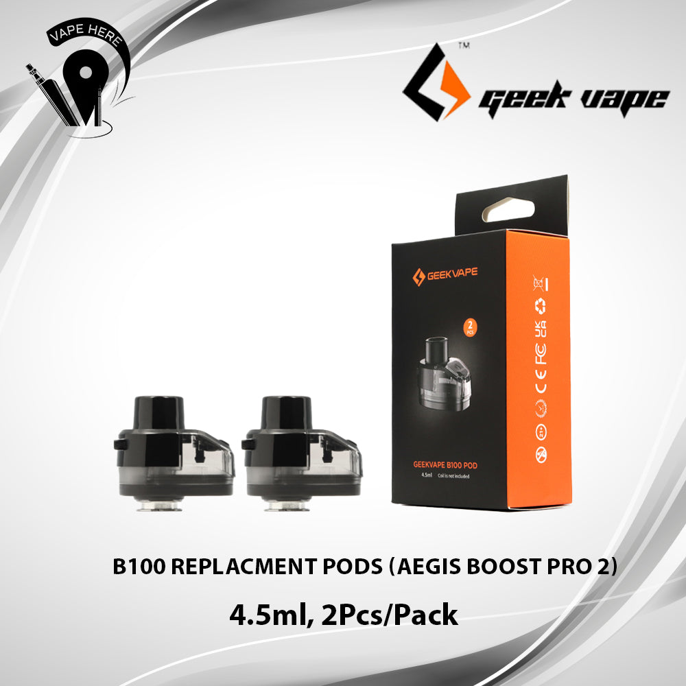 Long-lasting Materials Geek Vape B100 (Aegis Boost Pro 2) Kit - Flawless UK Vape Distribution Ltd Australia Aegis Boost Pro 2 Pod Long-lasting Materials Geek Vape B100 (Aegis Boost Pro 2) Kit - Flawless UK Vape Distribution Ltd Australia Aegis Boost Pro 2 Pod