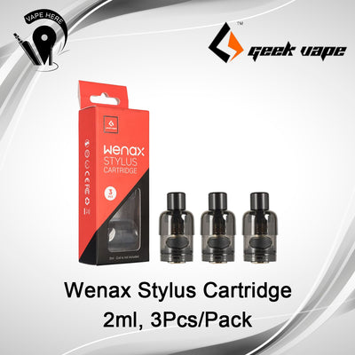 GEEKVAPE WENAX Stylus Empty Pod Cartridge 2ml 3pcs UAE Abu Dhabi 