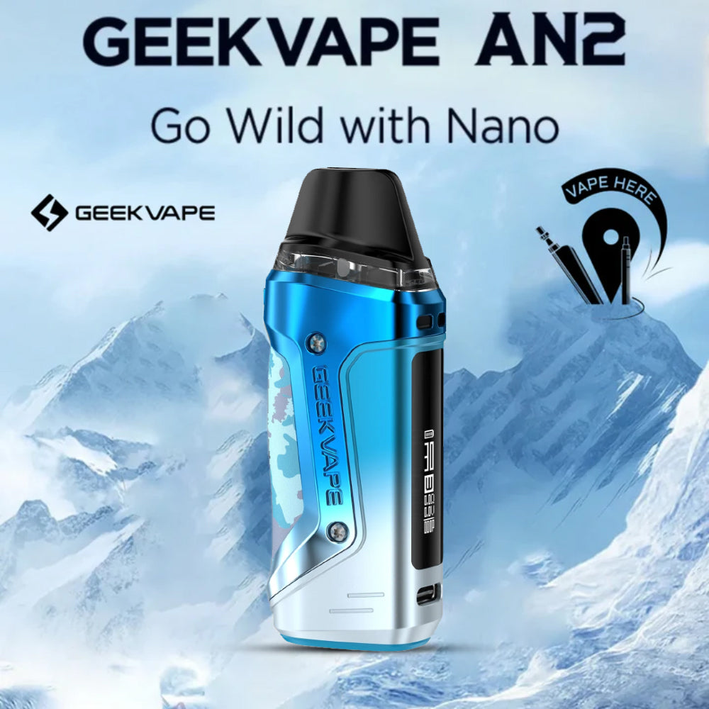 GEEKVAPE AN 2 (Aegis Nano 2) KIT 1100mAh 30W Ocean Blue UAE Dubai