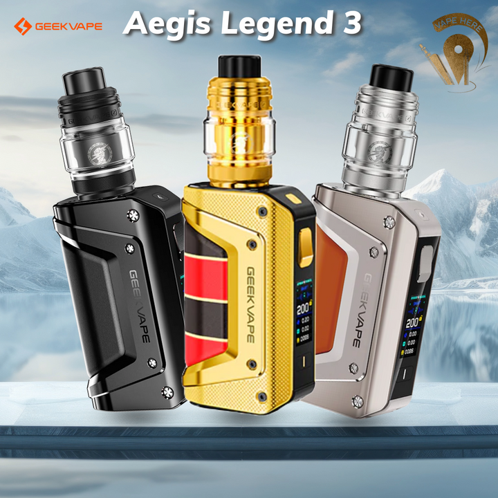 GEEKVAPE Aegis Legend 3 Kit 200W Vape Kit in UAE & Dubai | Vape Here Store GEEKVAPE Aegis Legend 3 Kit 200W Vape Kit in UAE & Dubai | Vape Here Store