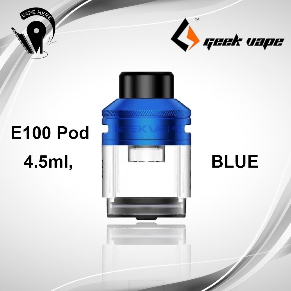 GEEKVAPE E100 & E100I REPLACEMENT POD 4.5ML | Buy Vape Dubai | Vape Delivery Same Day | Dubai & Abu Dhabi | Vape Here Store GEEKVAPE E100 & E100I REPLACEMENT POD 4.5ML | Buy Vape Dubai | Vape Delivery Same Day | Dubai & Abu Dhabi | Vape Here Store