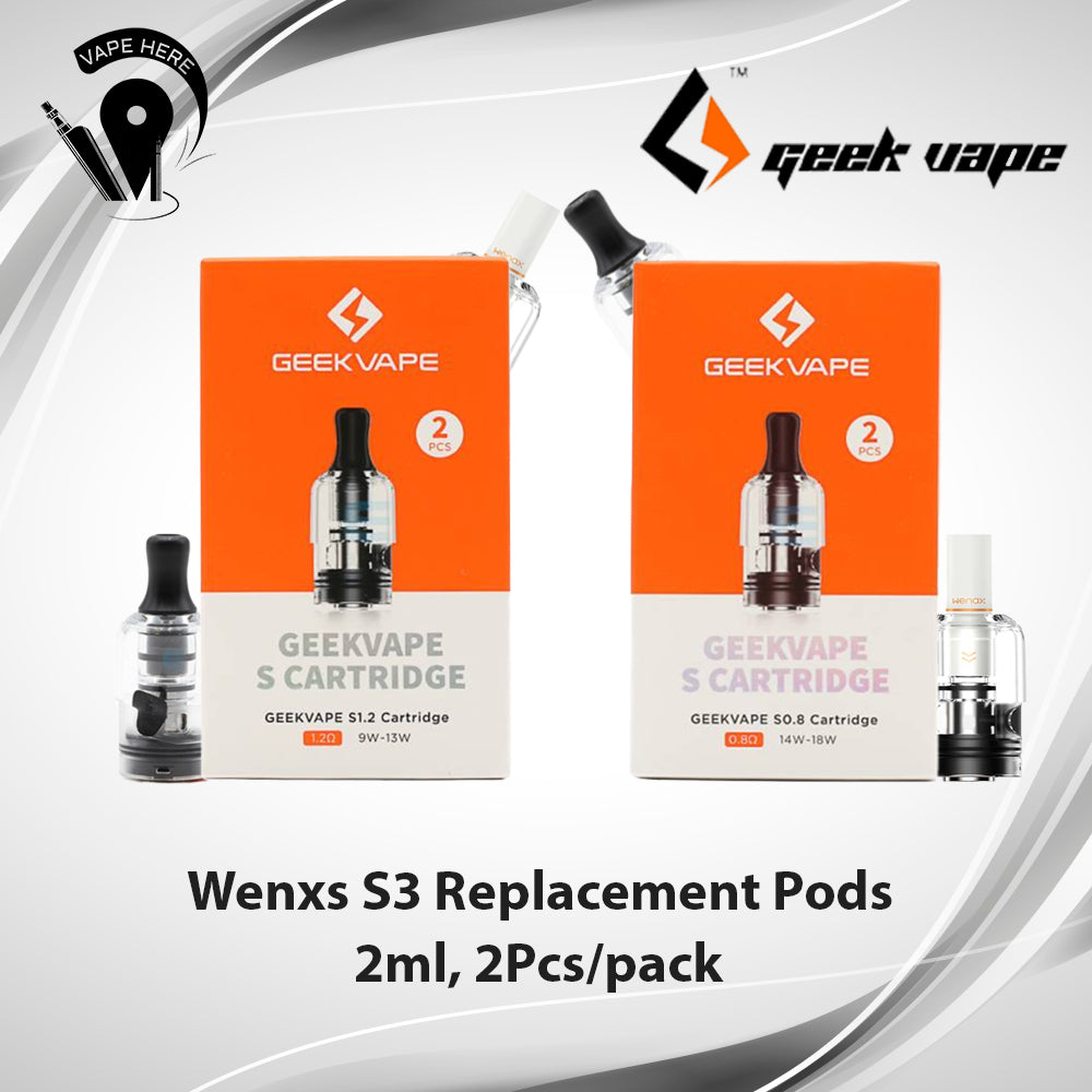 elfbar nachfüll pod läuft aus GEEKVAPE WENAX S REPLACEMENT PODS |Buy Vape Dubai | Vape Delivery Same Day  | Dubai & Abu Dhabi
