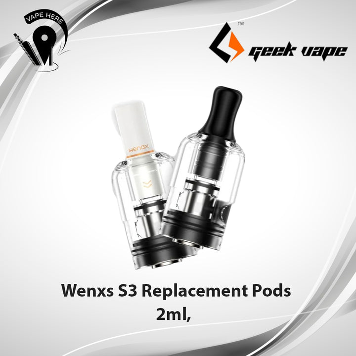 GEEKVAPE WENAX S REPLACEMENT PODS |Buy Vape Dubai | Vape Delivery Same Day | Dubai & Abu Dhabi | Vape Here Store GEEKVAPE WENAX S REPLACEMENT PODS |Buy Vape Dubai | Vape Delivery Same Day | Dubai & Abu Dhabi | Vape Here Store