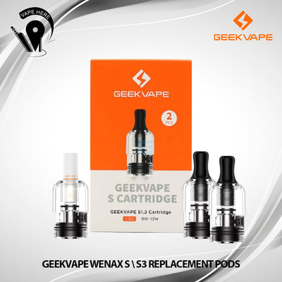 GEEKVAPE WENAX S \ S3 REPLACEMENT PODS UAE Abu Dhabi