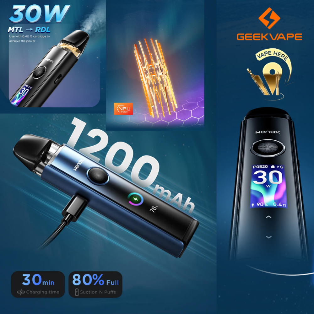 GEEKVAPE Wenax Q Pro Pod System 30W UAE Dubai
