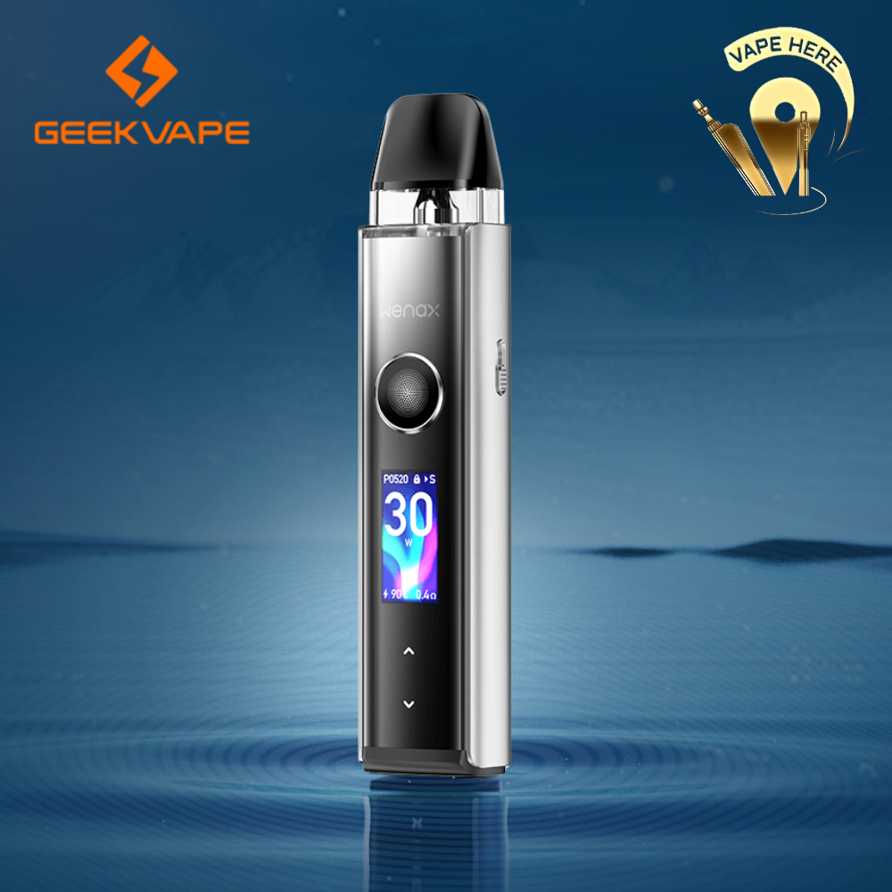 GEEKVAPE Wenax Q Pro Pod System 30W Moonlit Silver UAE Ajman