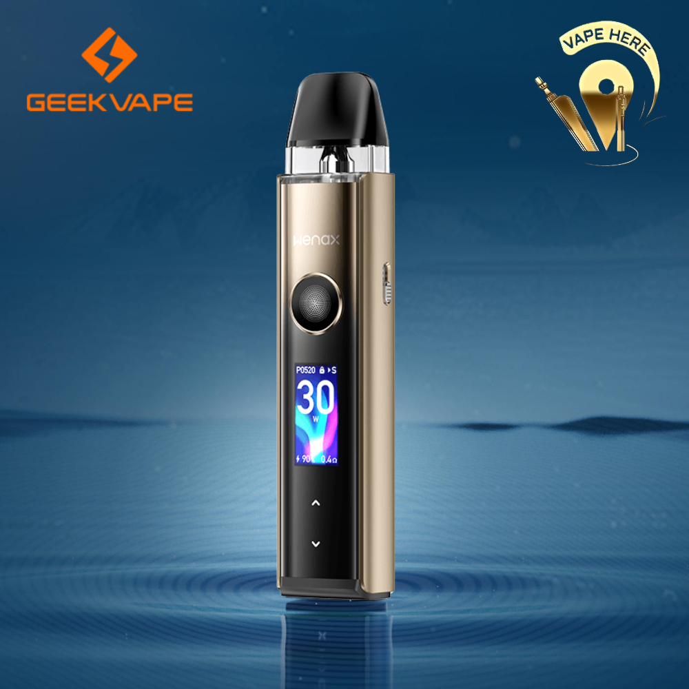 GEEKVAPE Wenax Q Pro Pod System 30W Sunburst Gold UAE Fujairah