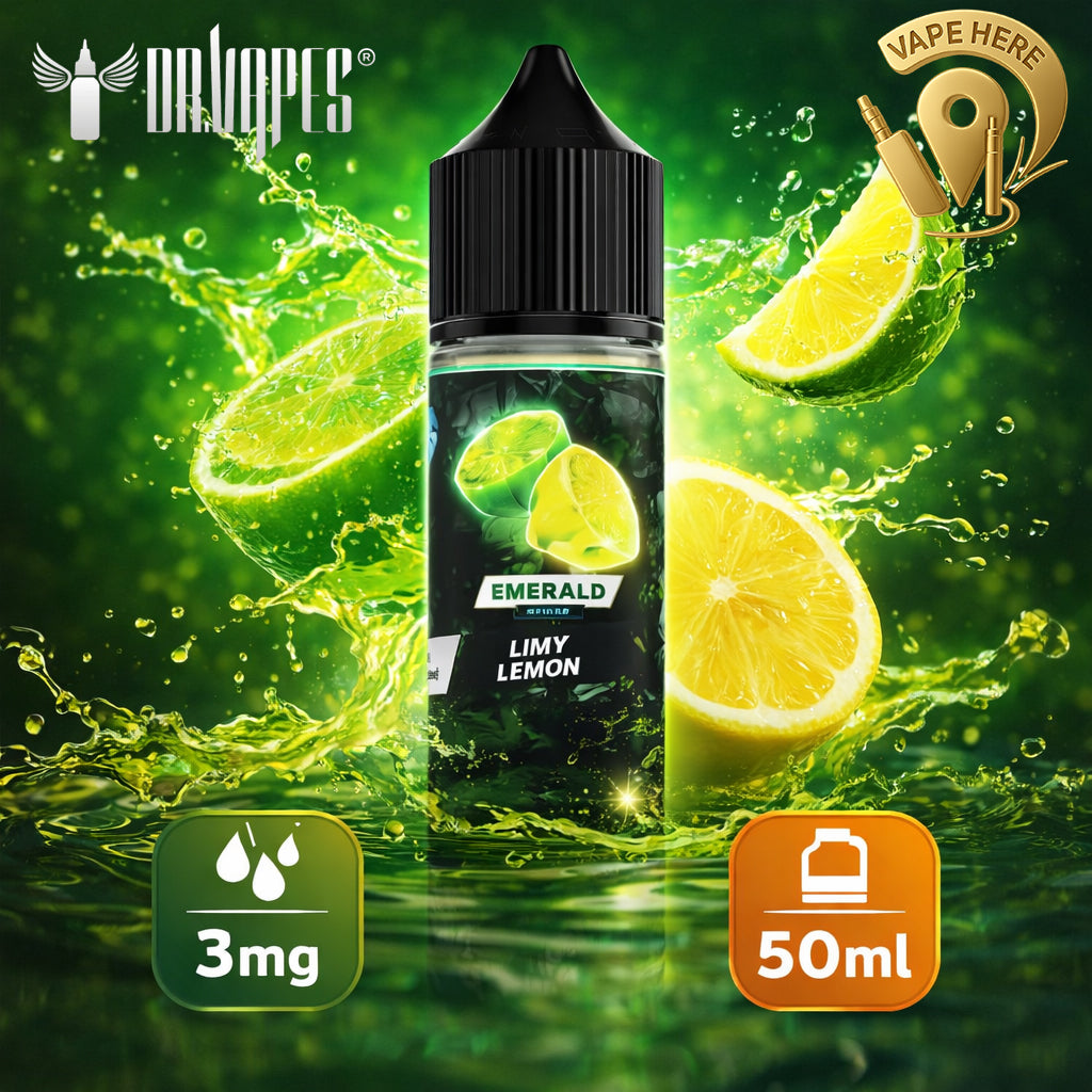 GEMS EMERALD LIMY LEMON -  E liquid by Dr Vapes (GEMS Series) UAE Abu Dhabi 