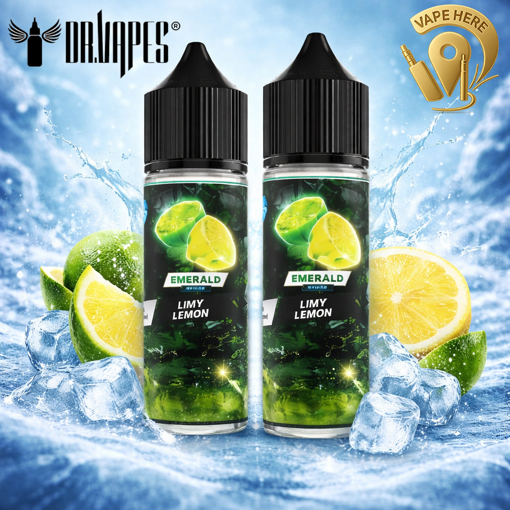 GEMS EMERALD LIMY LEMON -  E liquid by Dr Vapes (GEMS Series) UAE Dubai