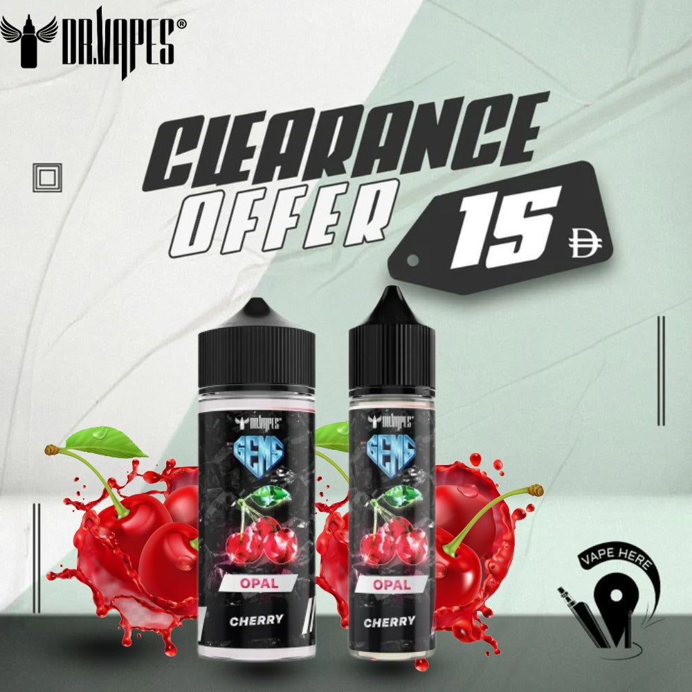 GEMS OPAL CHERRY -  E liquid by Dr Vapes (GEMS Series) Al ain, UAE