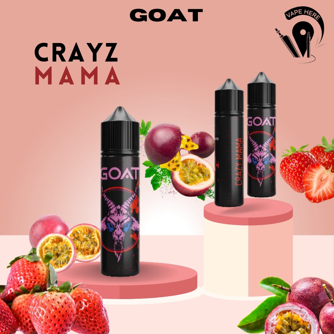 GOAT 3MG & 6MG 60ML & 120ML E-Liquids