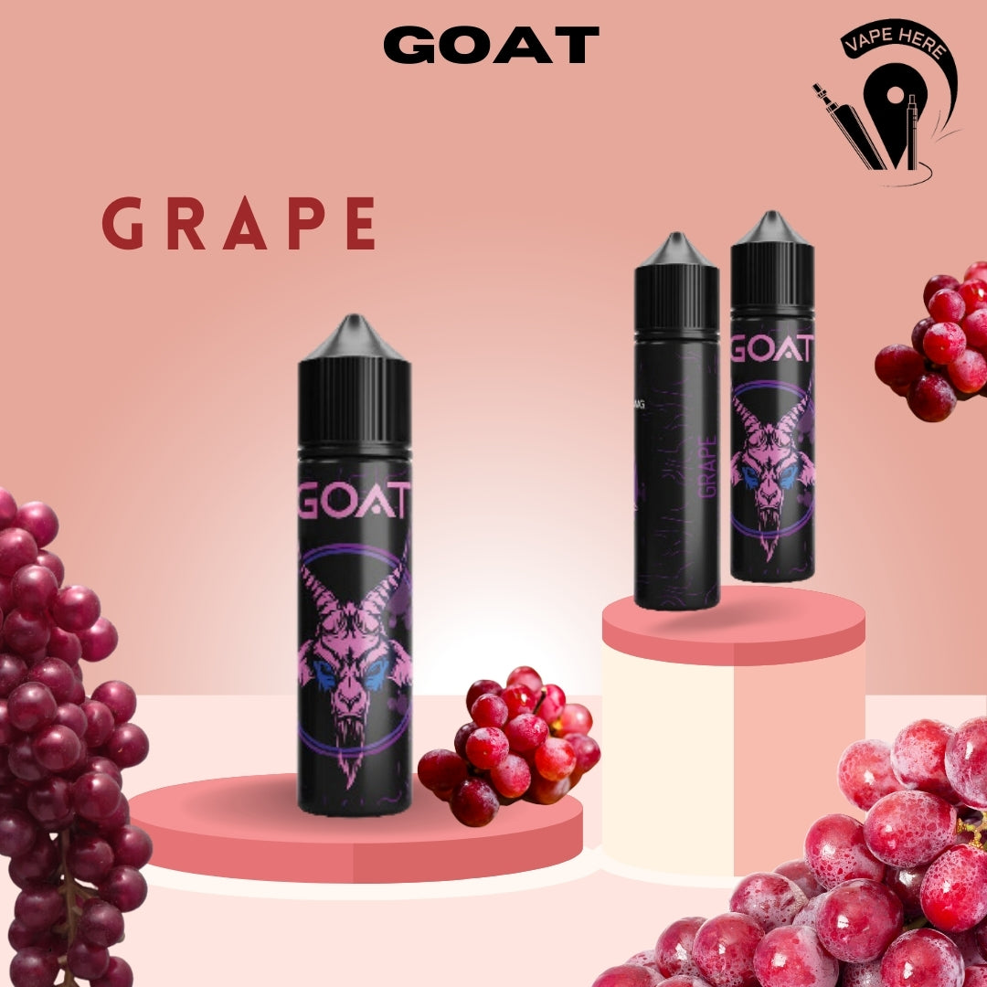 GOAT 3MG & 6MG 60ML & 120ML E-Liquids | Vape Here Store GOAT 3MG & 6MG 60ML & 120ML E-Liquids | Vape Here Store