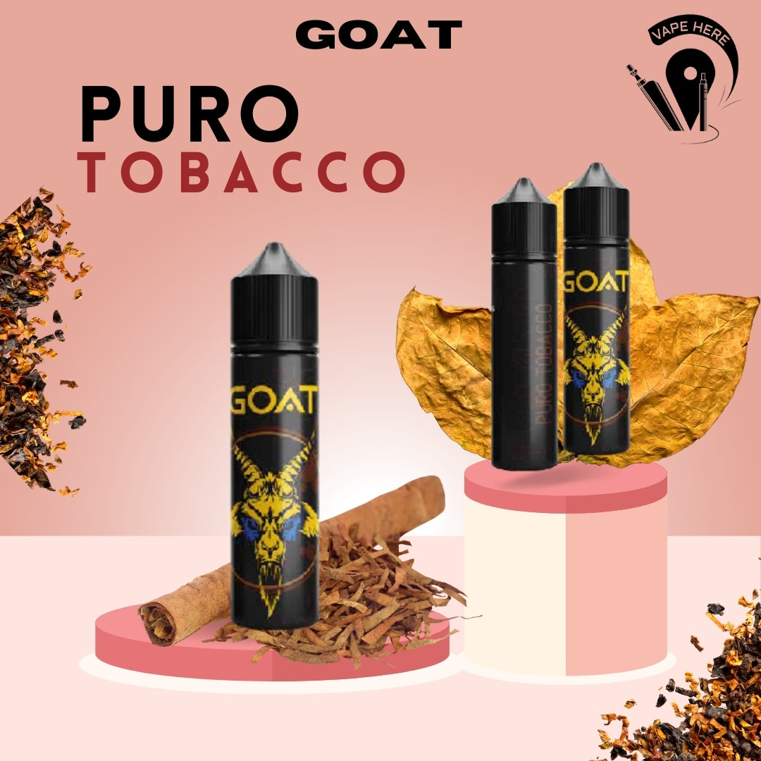 GOAT 3MG & 6MG 60ML & 120ML E-Liquids