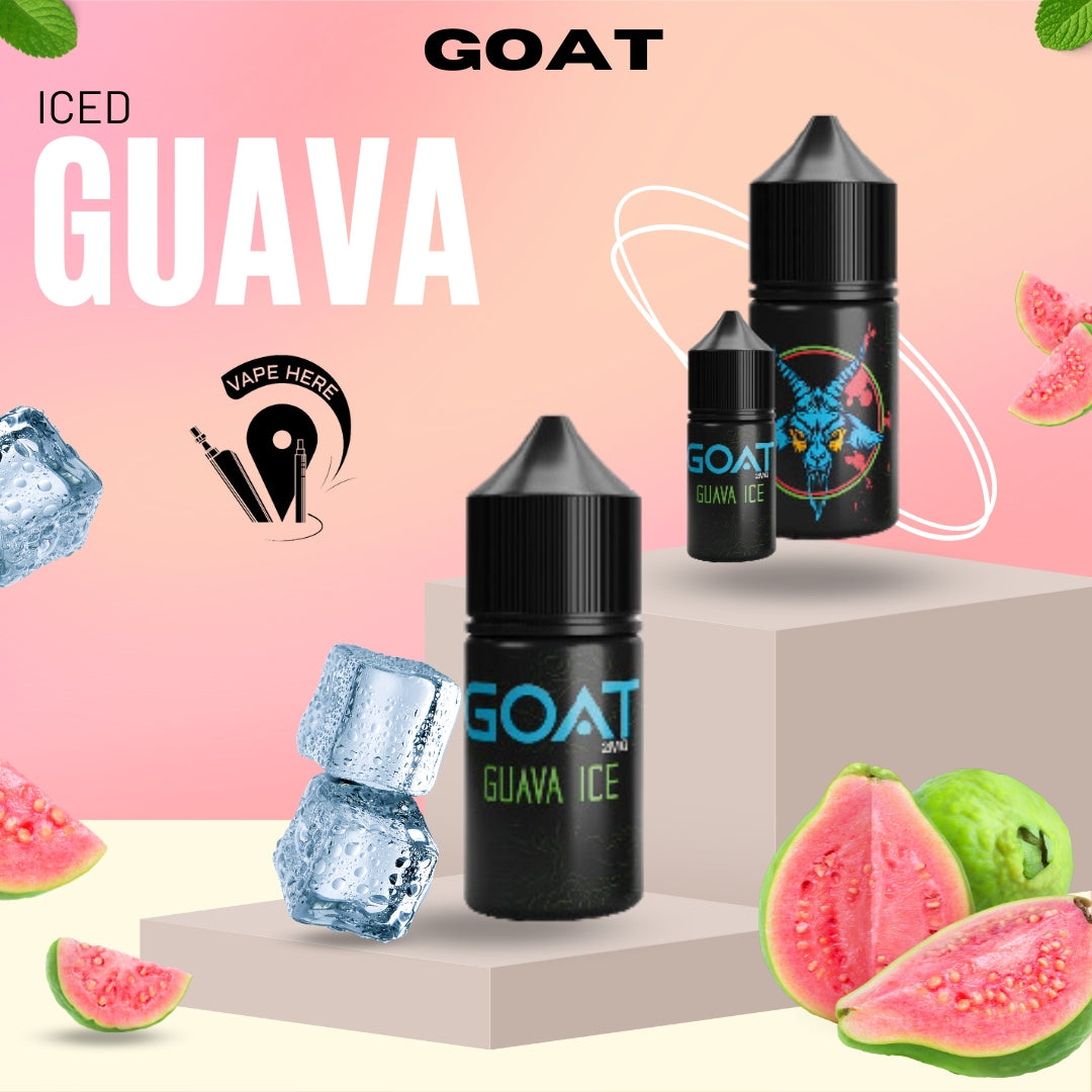 GOAT Salt Nic 20MG 30ML Iced Guava UAE Dubai