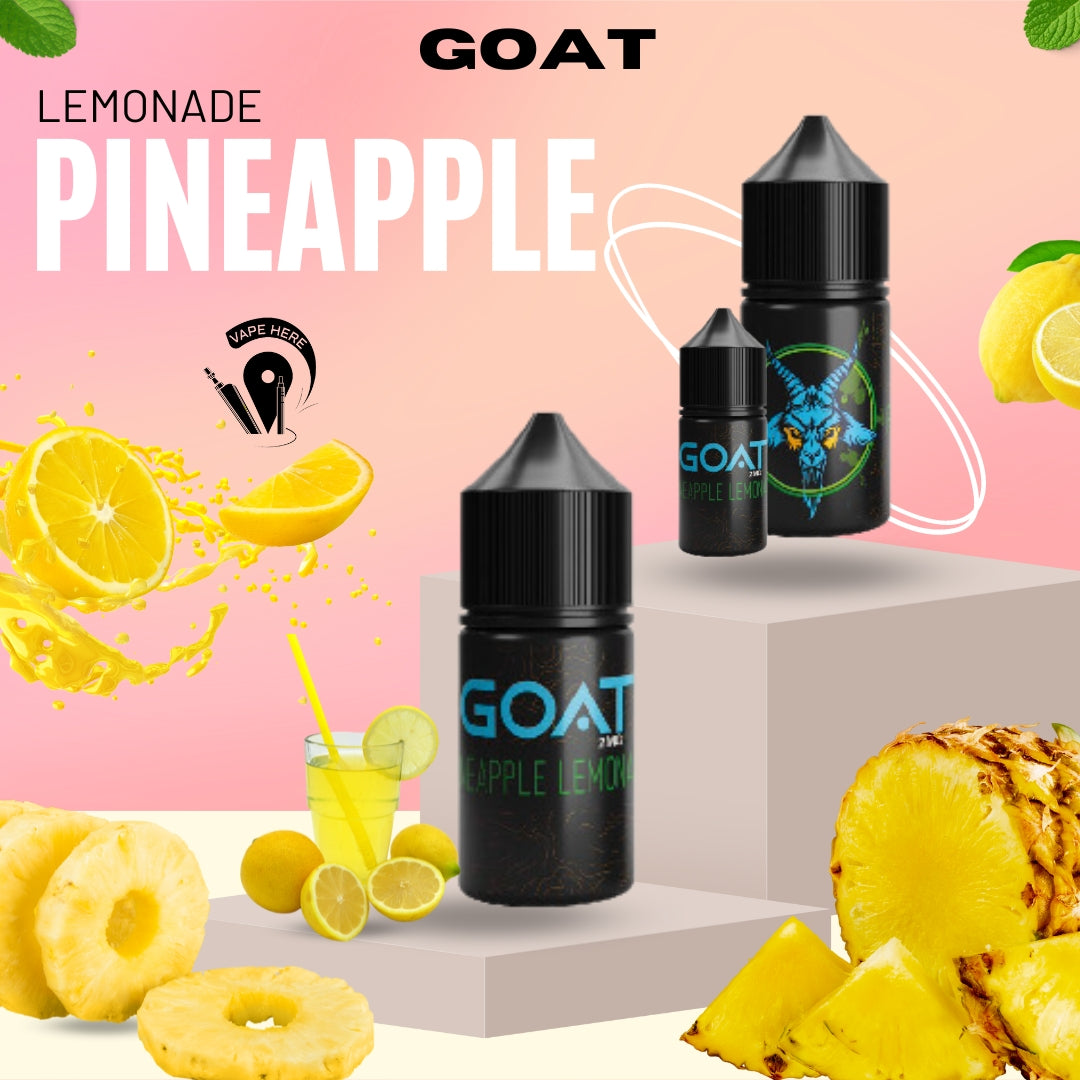 GOAT Salt Nic 20MG 30ML Lemonade Pineapple UAE Ajman