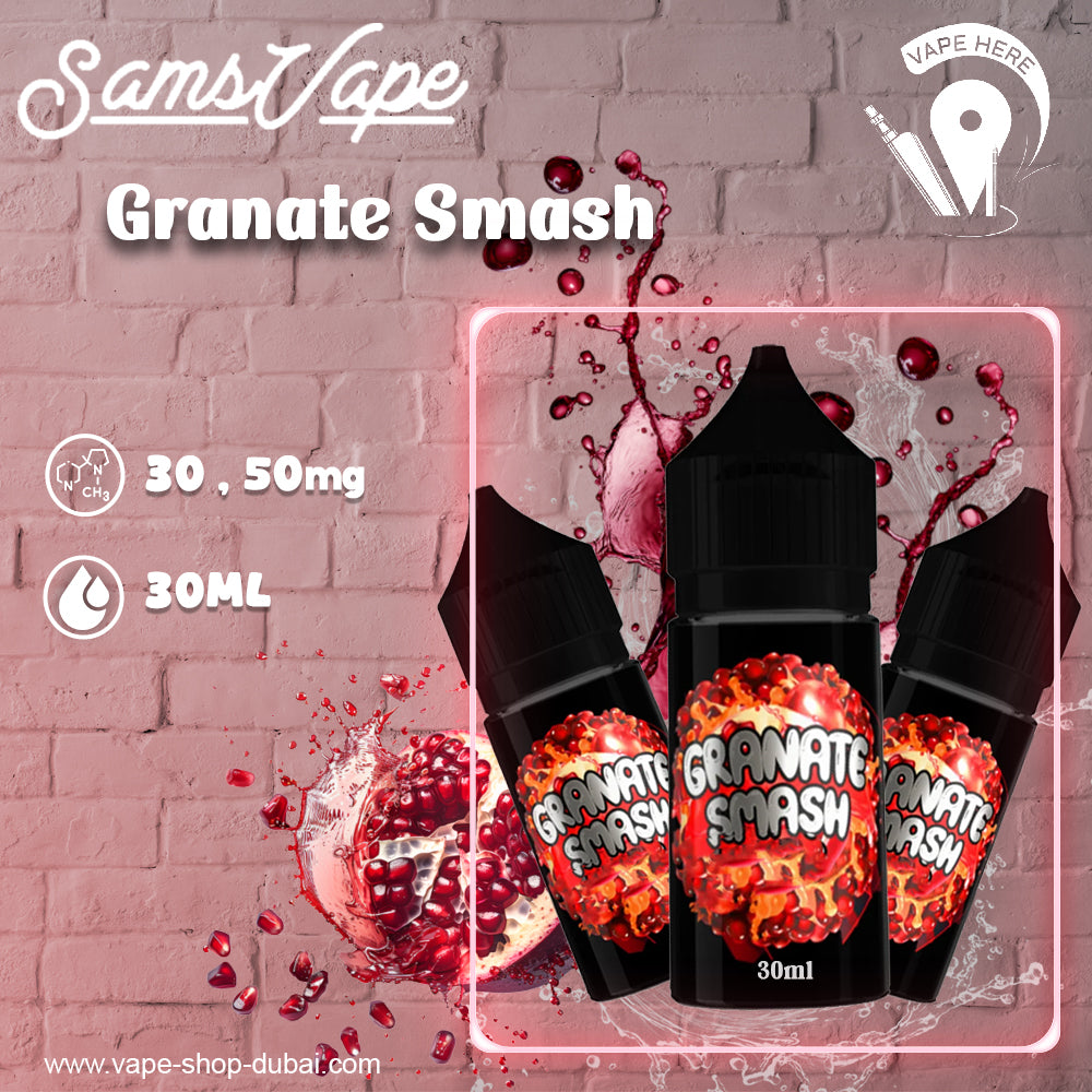 GRANATE SMASH SALT NIC - SAMS VAPE Ajman, UAE