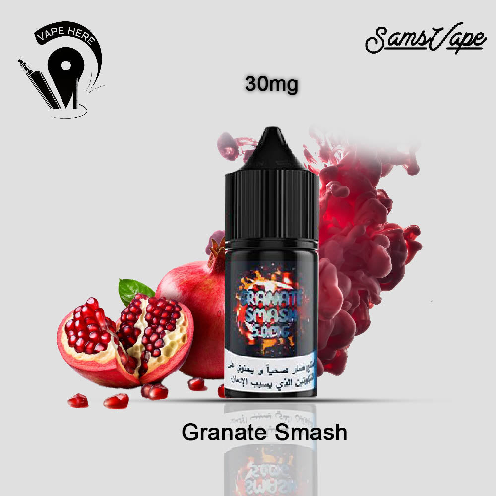 GRANATE SMASH SALT NIC - SAMS VAPE Granate Smash 30mg UAE Al Ain
