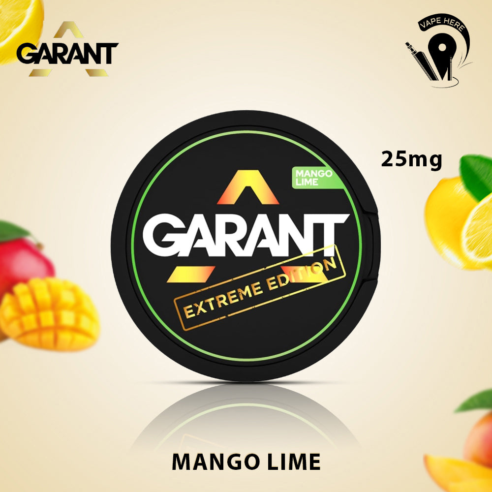 GARANT Nicotine Pouches Mango Lime UAE Abu Dhabi