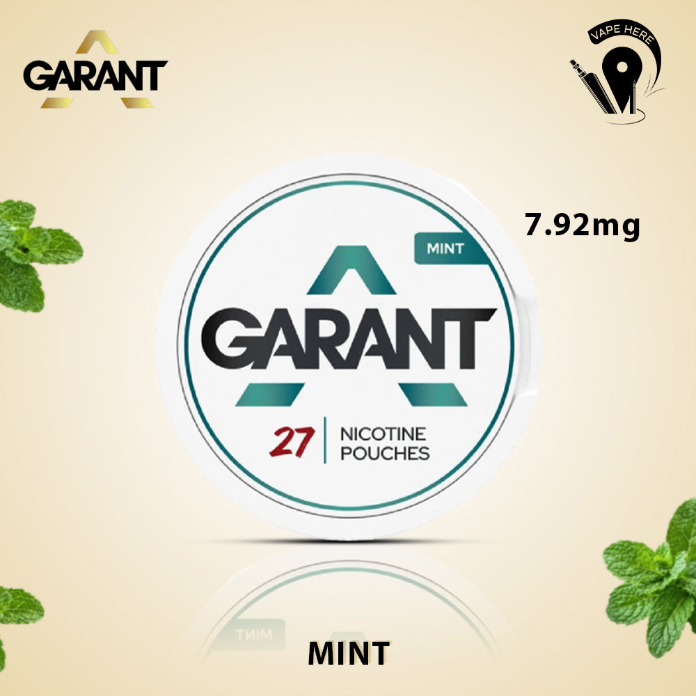 GARANT Nicotine Pouches Mint UAE Abu Dhabi