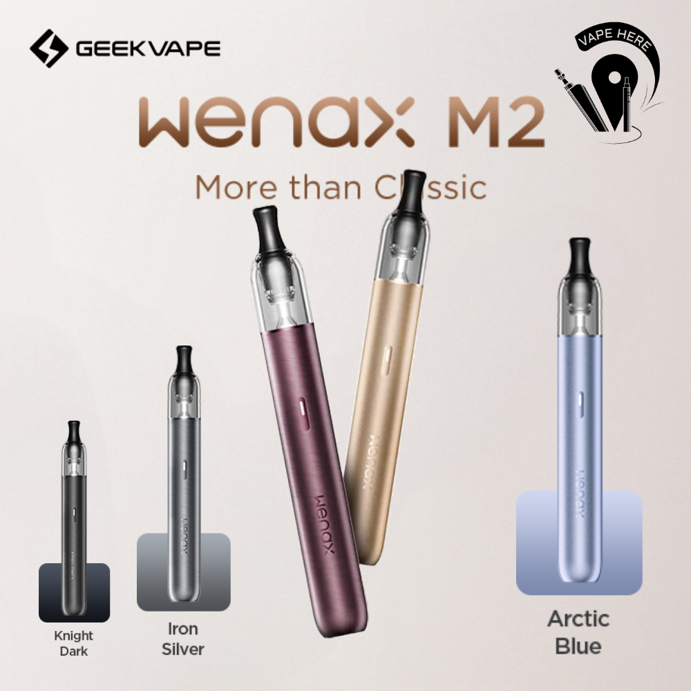 Wenax M2 Geekvape Geekvape WENAX M2 Pod Kit 1200mAh Available in Dubai, Abu Dhabi, UAE Review: Wenax M2 Geekvape Geekvape WENAX M2 Pod Kit 1200mAh Available in Dubai, Abu Dhabi, UAE Review:
