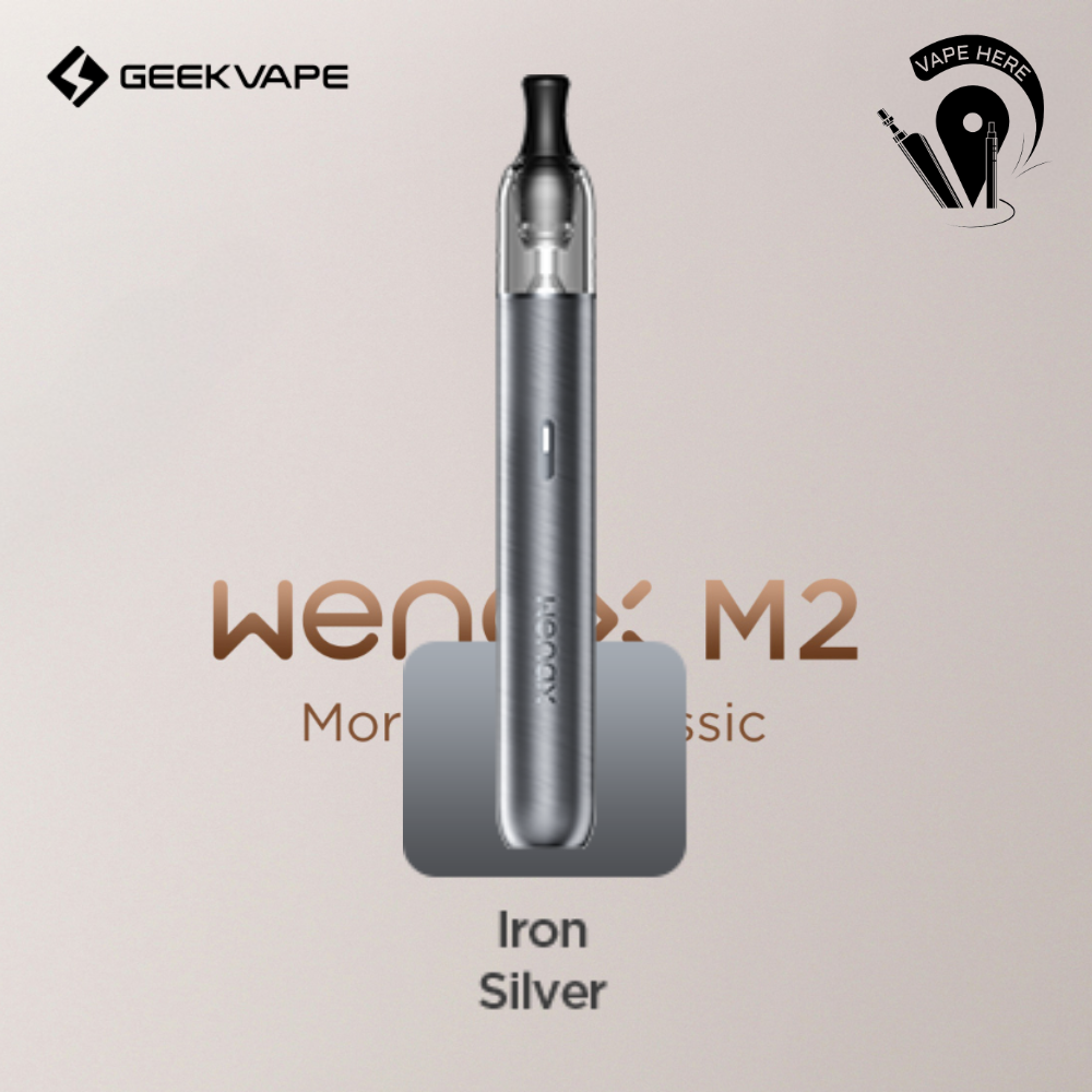 Geekvape WENAX M2 Pod Kit 1200mAh Iron Silver UAE Dubai