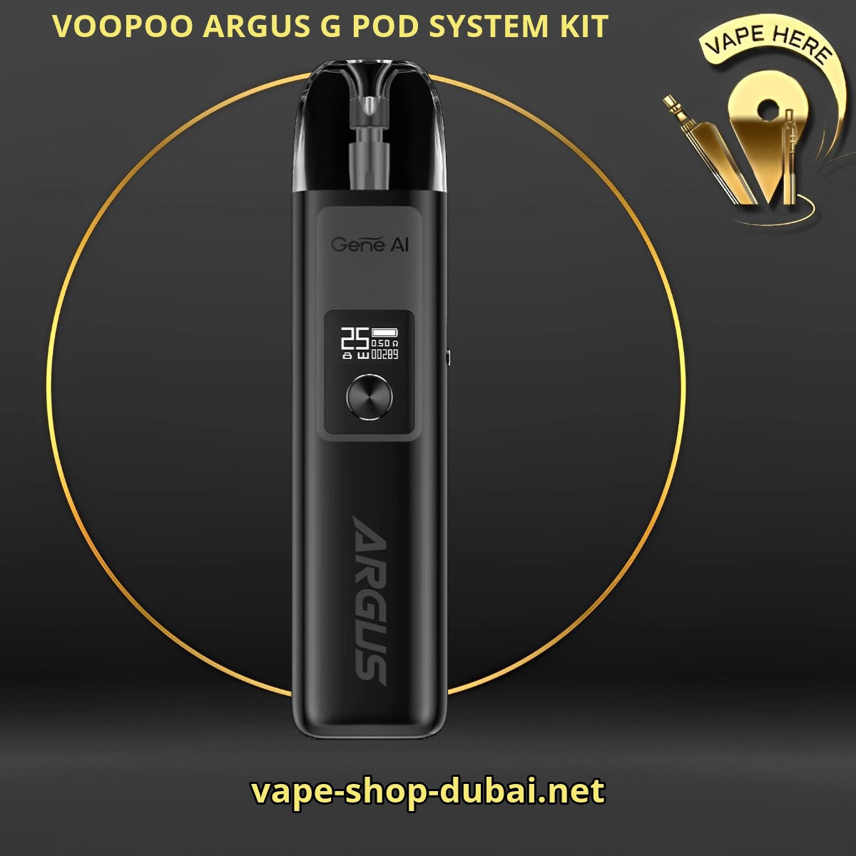 VOOPOO ARGUS G POD SYSTEM KIT 25W - Vape Here Store