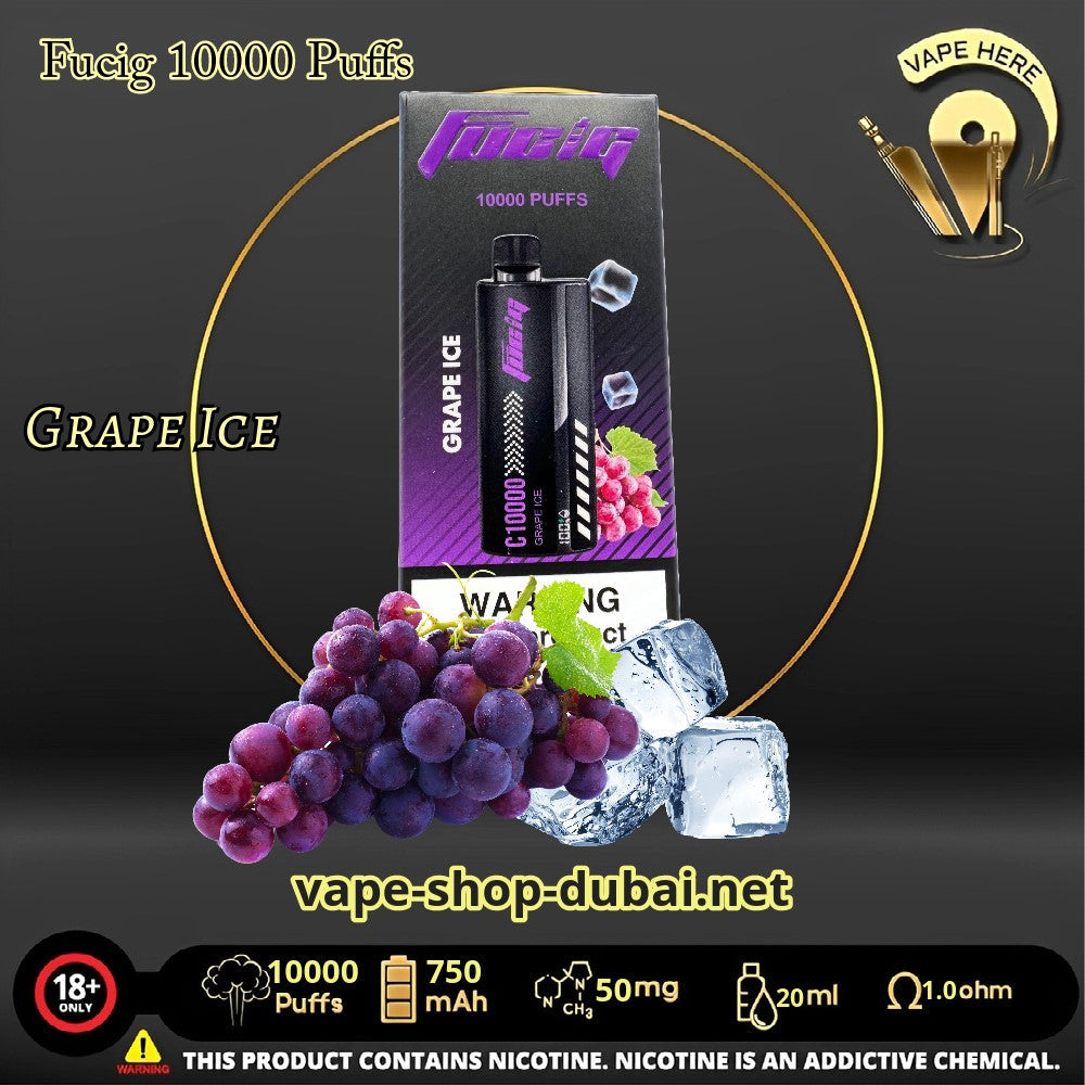 FUCIG C-10000 PUFFS DISPOSABLE VAPE - Vape Here Store