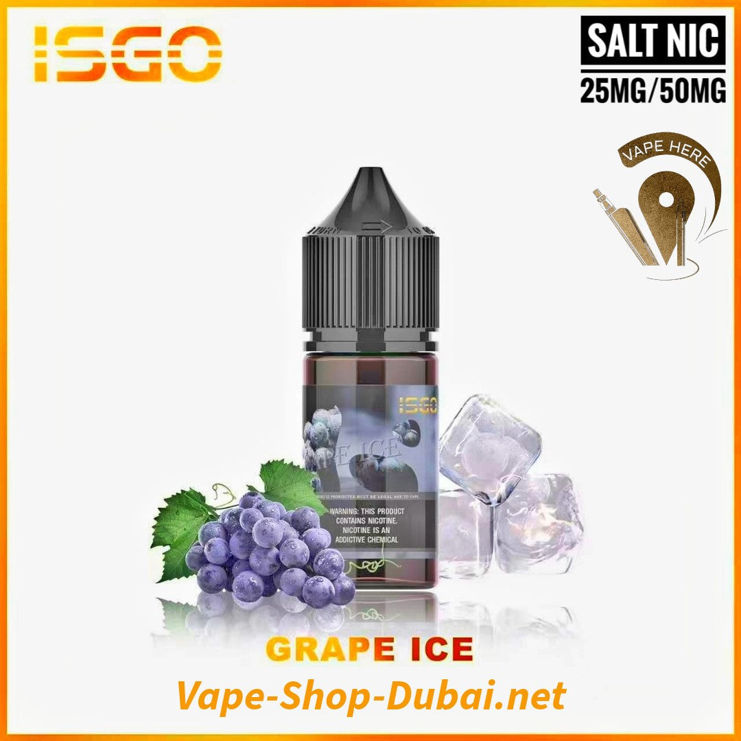 ISGO JUICES SALTNIC 30 ML - Vape Here Store