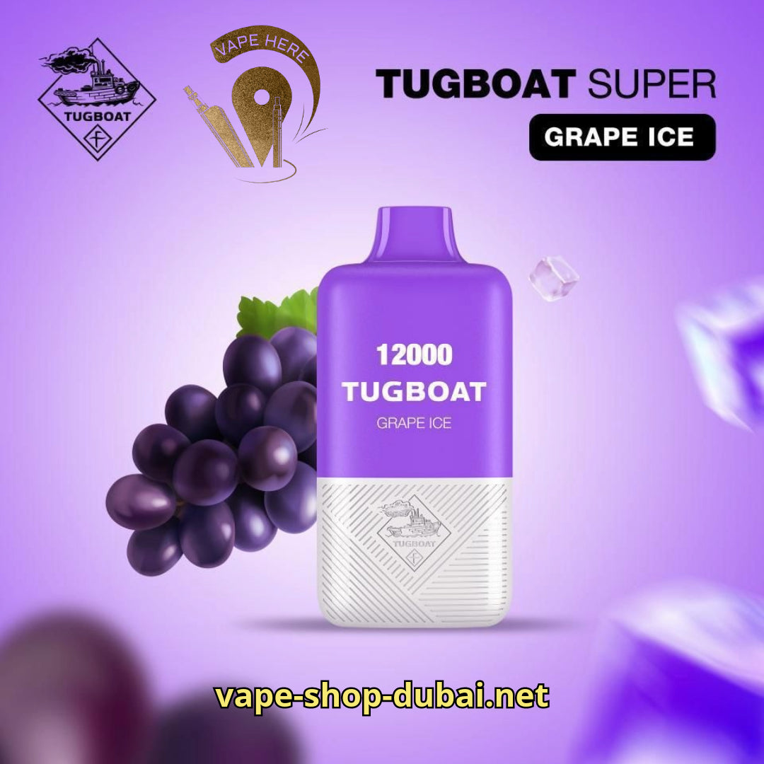 TUGBOAT SUPER 12000 Grape Ice UAE Dubai