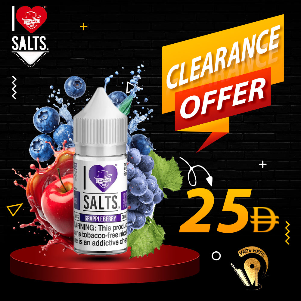 Grappleberry - I Love Salts / Mad Hatter Juice UAE Dubai