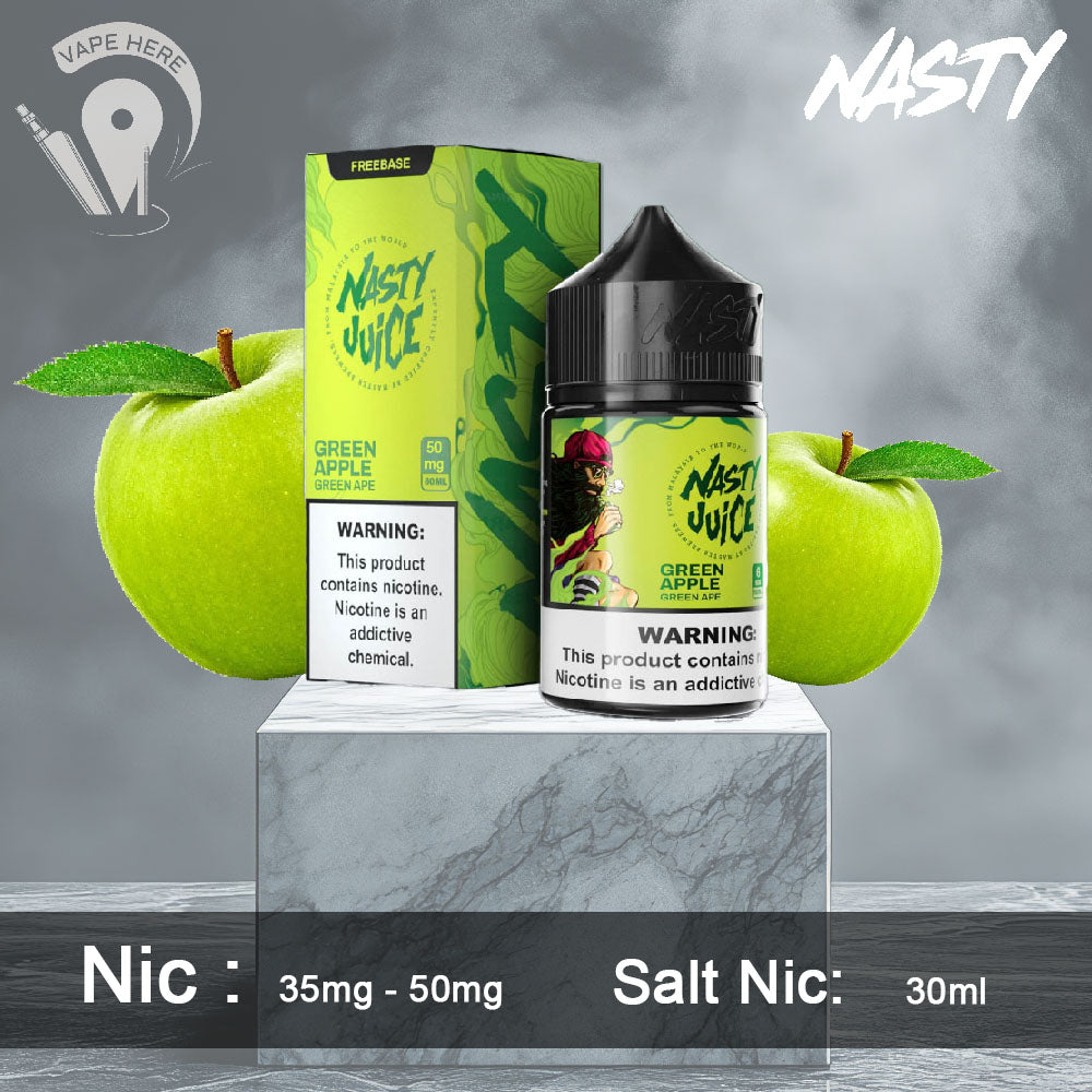 Green Apple - Nasty 30ml UAE Dubai