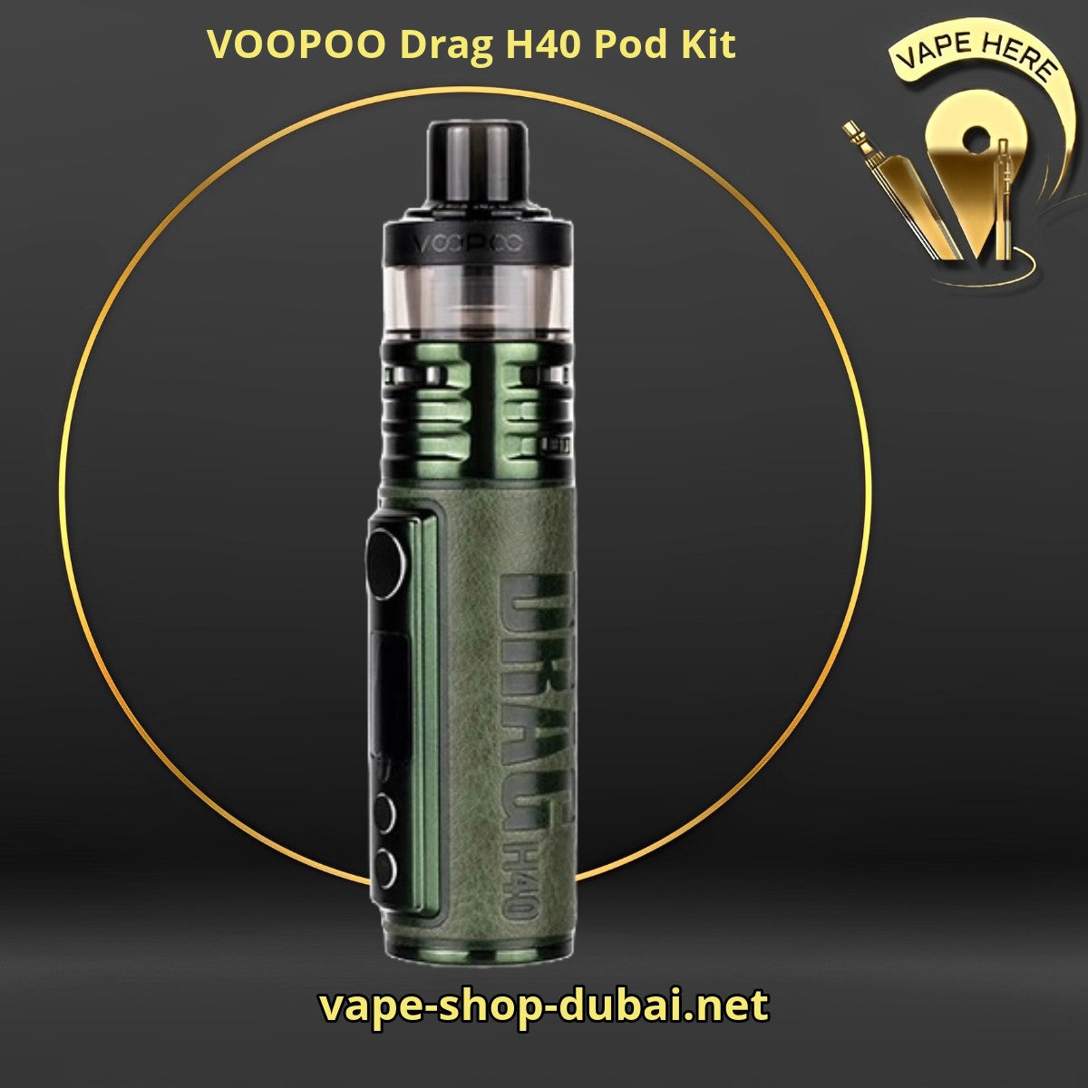 VOOPOO Drag H40 Pod Kit 1500mAh - Vape Here Store