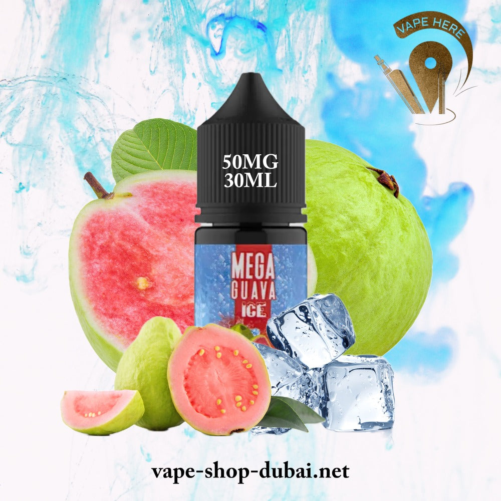 MEGA GUAVA ICE 30ml SaltNic - Grand E-Liquid - Vape Here Store