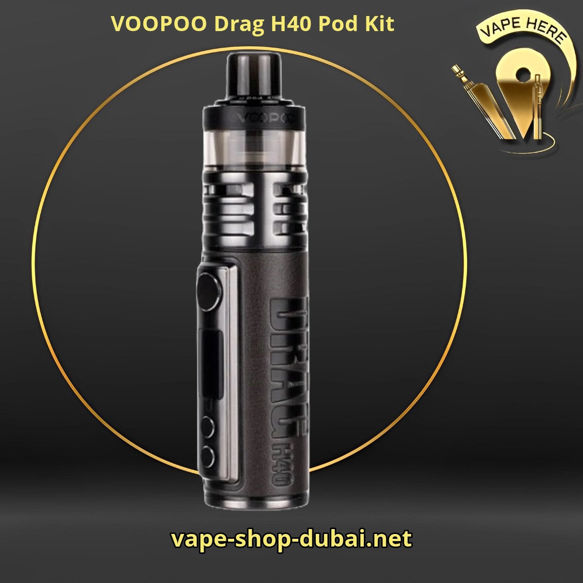 VOOPOO Drag H40 Pod Kit 1500mAh - Vape Here Store