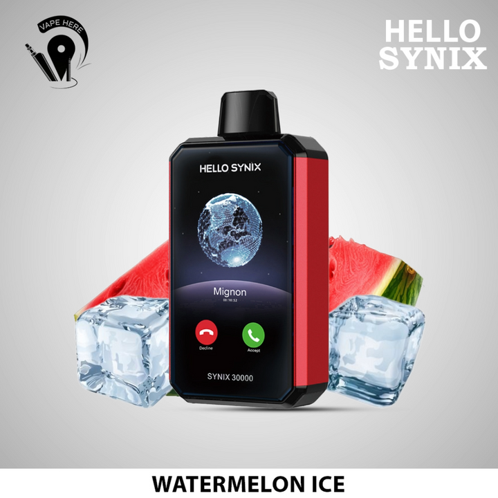 elfbar elfa master akku Hello Synix 30K 0% Zero Nicotine Disposable main image 1