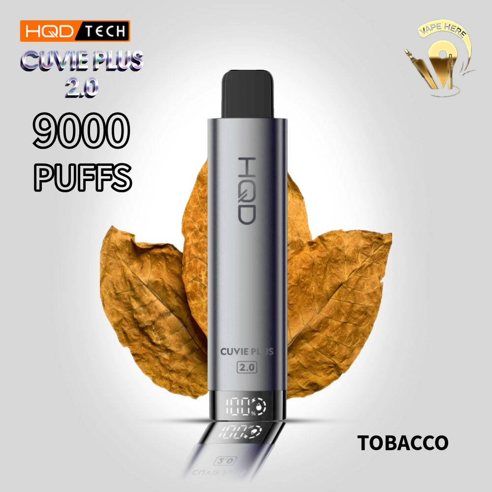 HQD CUVIE PLUS 2.0 DISPOSABLE VAPE 9K PUFFS UAE Ajman