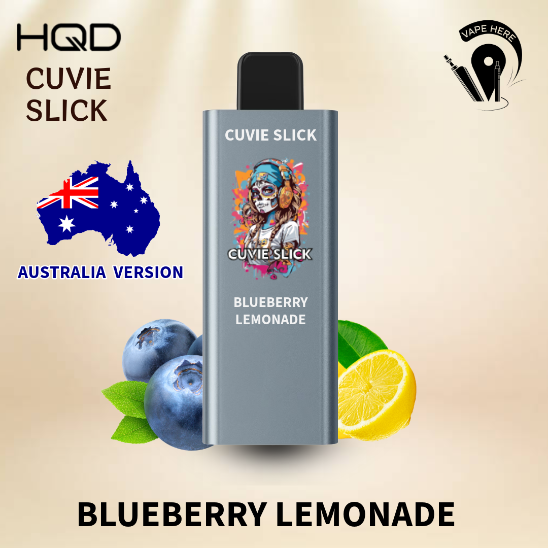 HQD 6000 Puffs Australian Version - Non-Rechargeable Disposable Vape Blueberry Lemonade UAE Umm Al Quwain