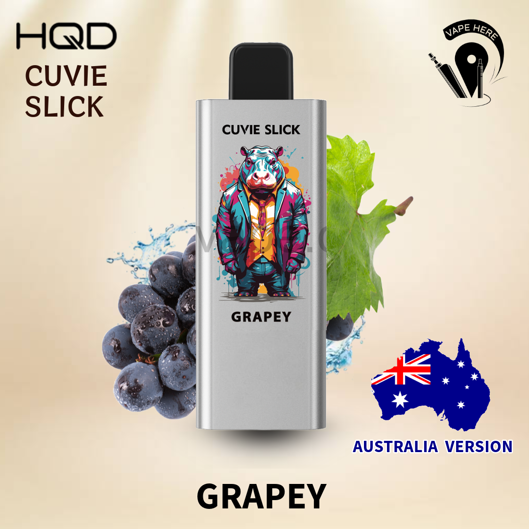 HQD 6000 Puffs Australian Version - Non-Rechargeable Disposable Vape Grapey UAE Abu Dhabi