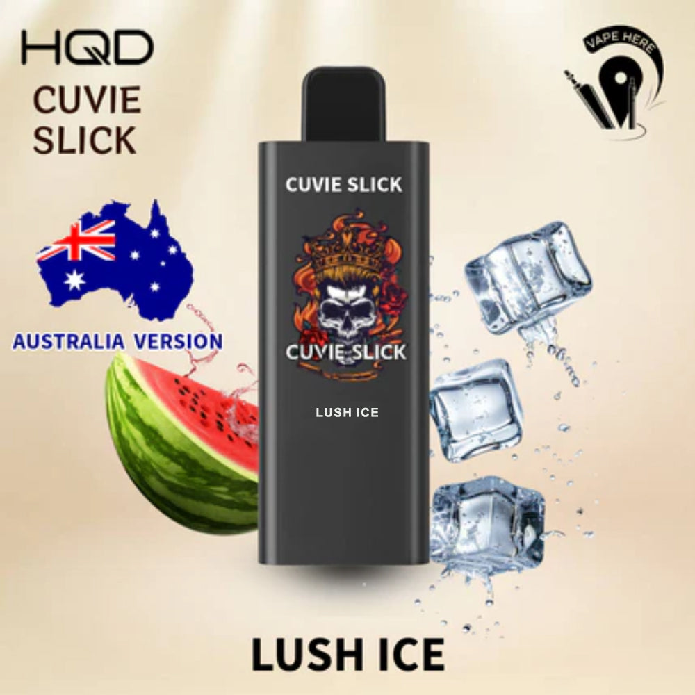 HQD 6000 Puffs Australian Version - Non-Rechargeable Disposable Vape Lush Ice UAE Ajman 