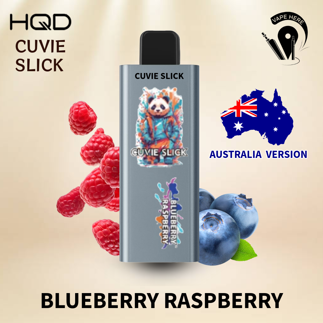 HQD 6000 Puffs Australian Version - Non-Rechargeable Disposable Vape Blueberry Raspberry UAE Al Ain