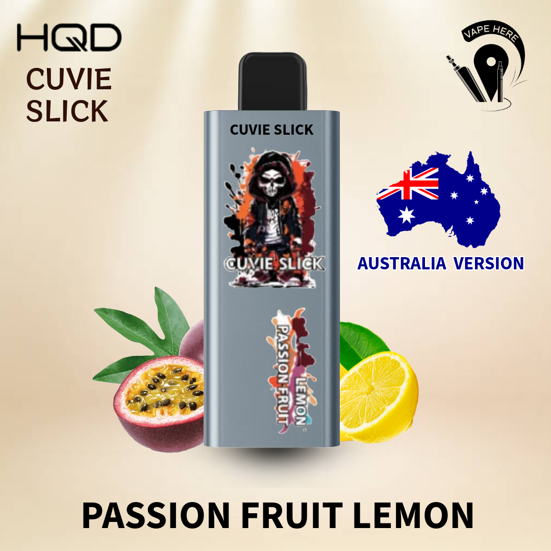 HQD 6000 Puffs Australian Version - Non-Rechargeable Disposable Vape Passion Fruit Lemon UAE Fujairah