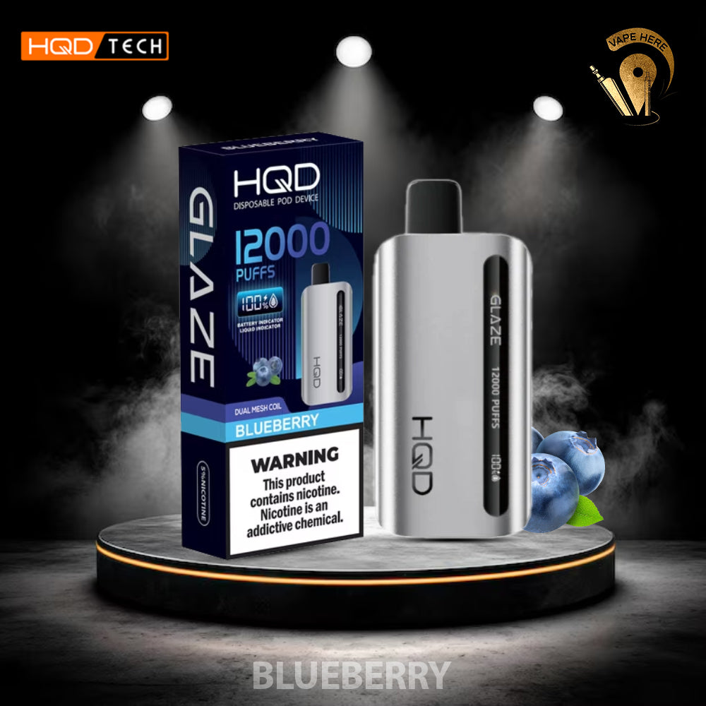 HQD CUVIE GLAZE 12000 PUFFS DISPOSABLE VAPE | Buy HQD Vape Dubai & UAE