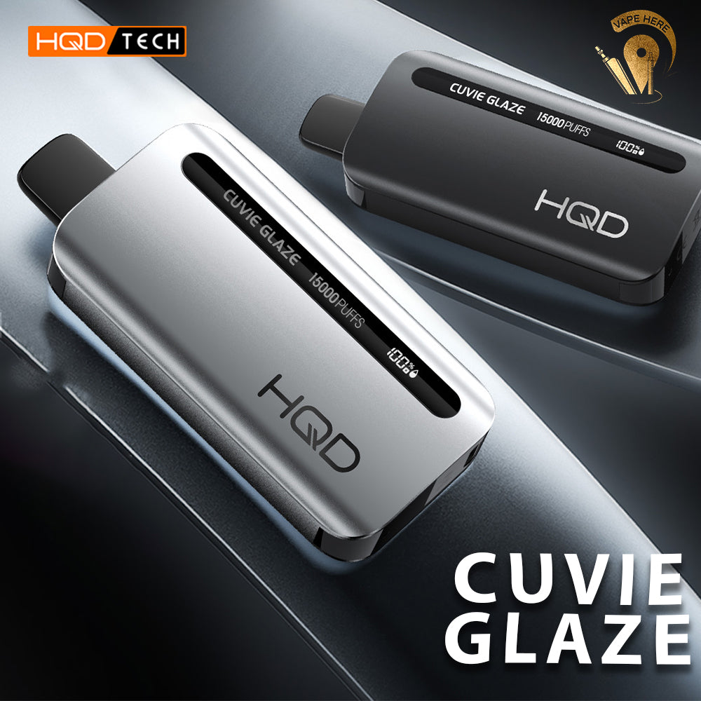 HQD CUVIE GLAZE 15000 PUFFS DISPOSABLE VAPE UAE Dubai