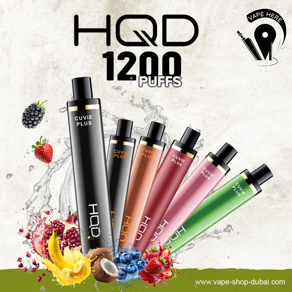 Buy HQD Cuvie Plus Disposable 1200 Puffs Online | Vape Here Store Buy HQD Cuvie Plus Disposable 1200 Puffs Online | Vape Here Store